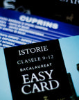 Pachet 3 EASYCARDS Română-Istorie-Logică