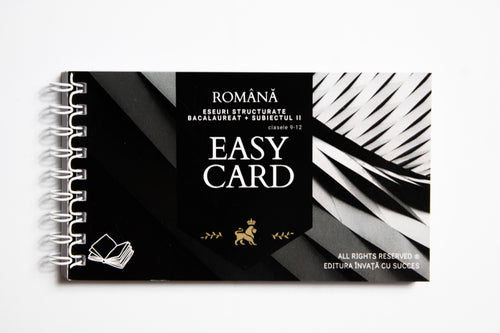 EASYCARD Limba si Literatura Romana Bacalureat